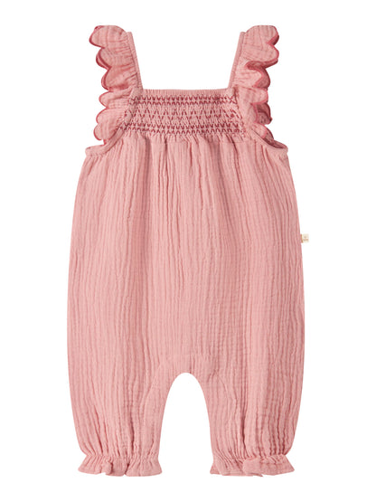 Musselin Overall Hiba "Rose Tan"