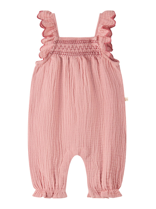 Musselin Overall Hiba "Rose Tan"