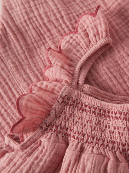 Musselin Overall Hiba "Rose Tan"