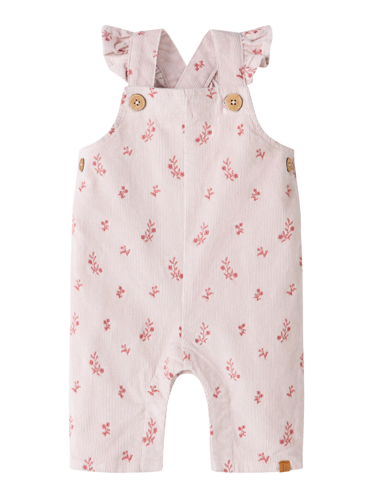 Latzhose Cord Nelly "Hushed Violet/Flower"