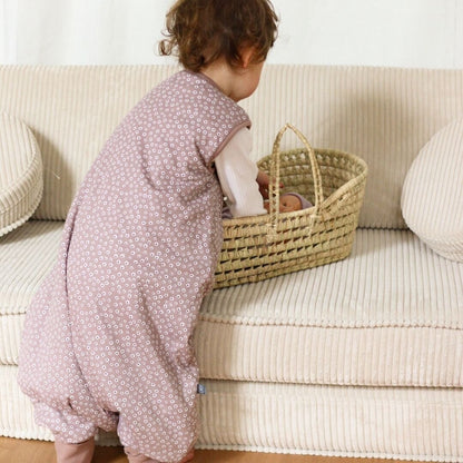 Schlafsack mit Füßen "Blume Berry"
