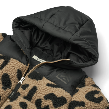 Jacke Niko Pile "Mega Leo/Oat Mix"