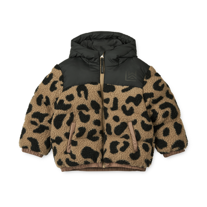 Jacke Niko Pile "Mega Leo/Oat Mix"