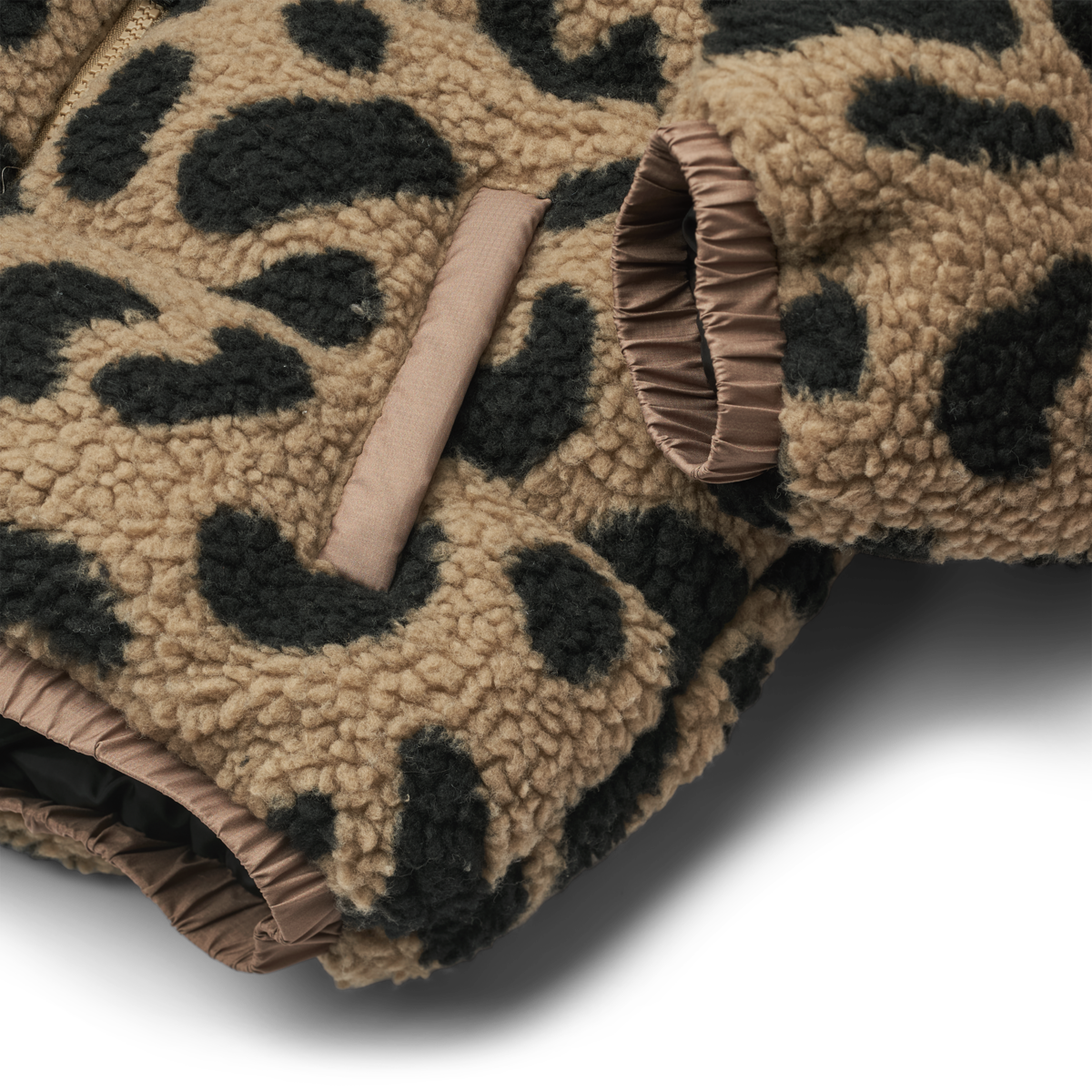 Jacke Niko Pile "Mega Leo/Oat Mix"