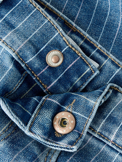 Jeans Shorts Salli Stripes
