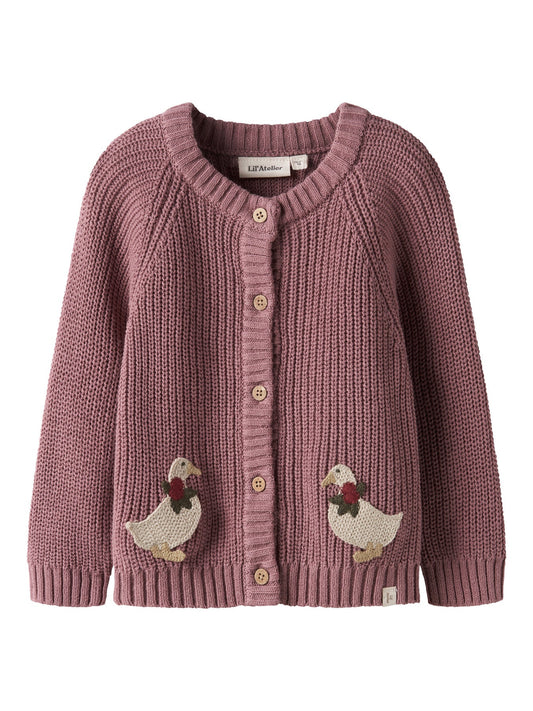 Strickjacke Emlen "Nostalgia Rose"