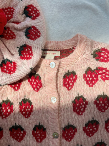 Strickjacke Belou "Strawberry"