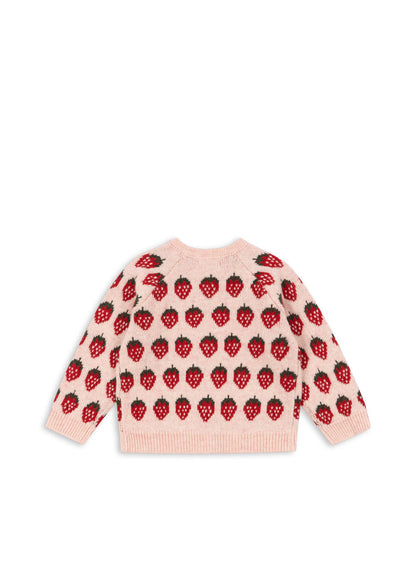 Strickjacke Belou "Strawberry"