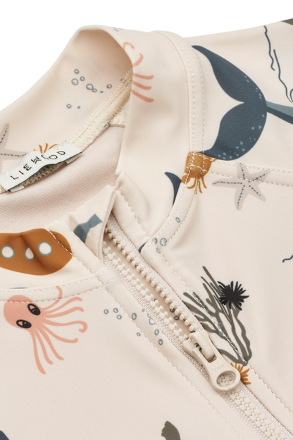 Badeoverall Max " Sea Creature"