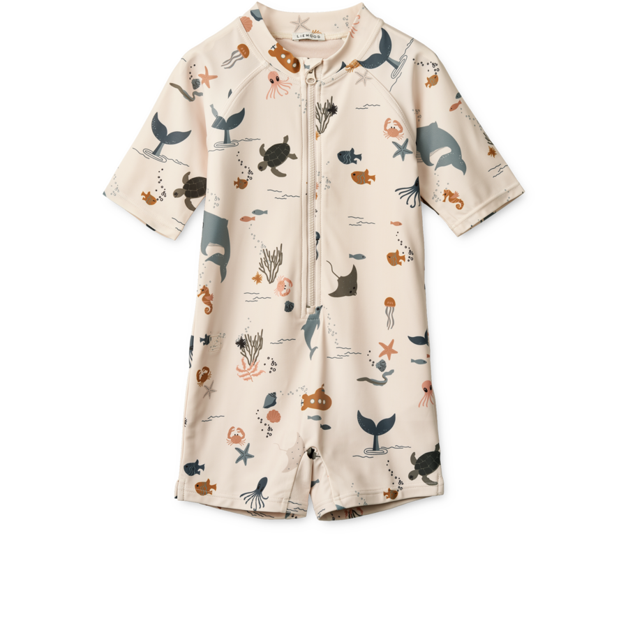 Badeoverall Max " Sea Creature"