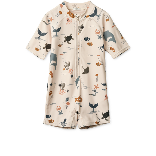 Badeoverall Max " Sea Creature"
