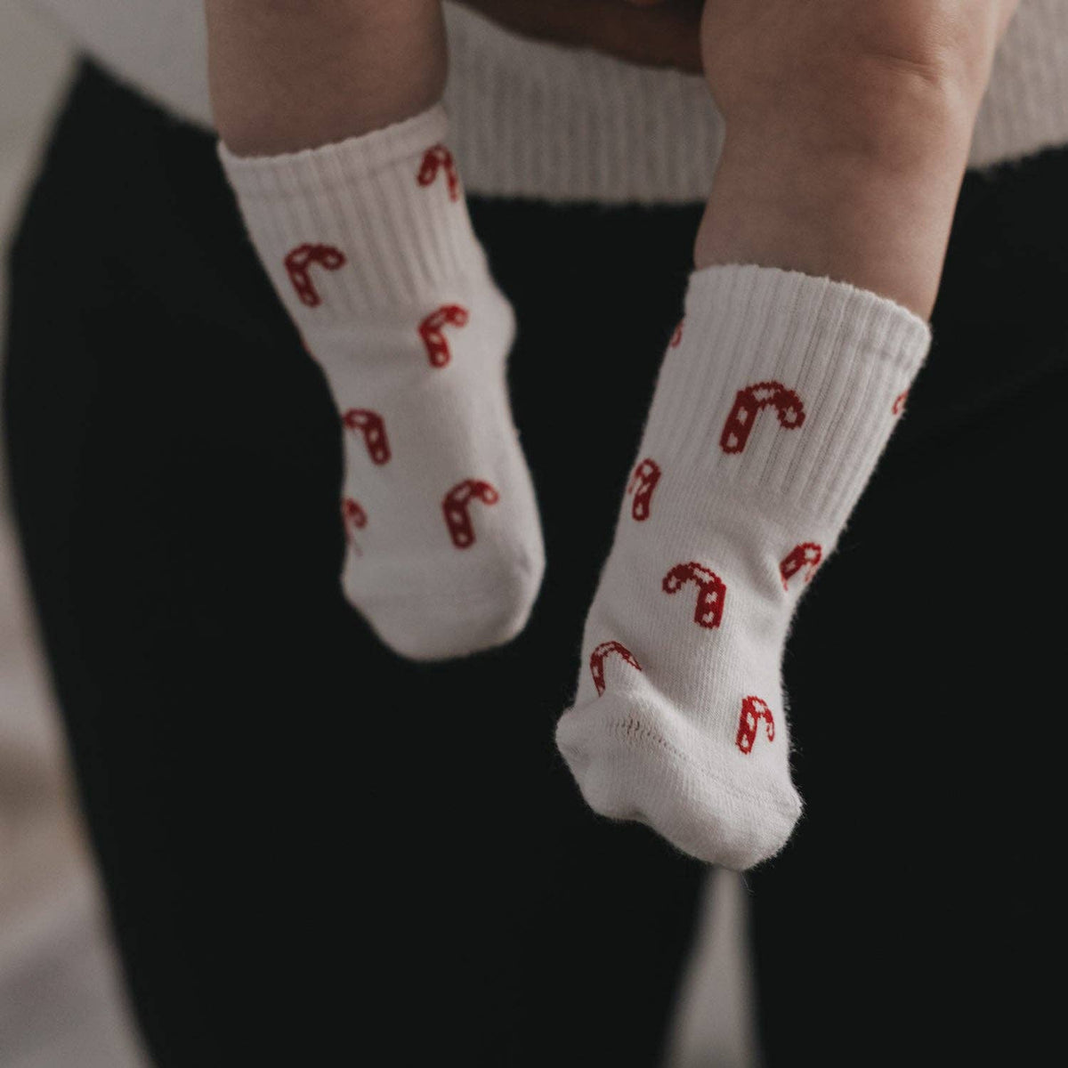 Babysocken Allover Zuckerstangen 16-18