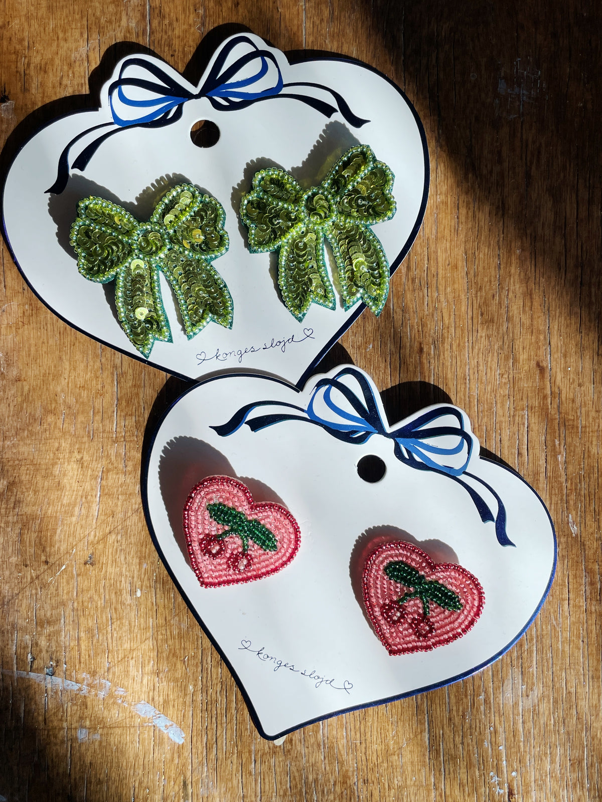 2 Pack Haarclips "Heart"