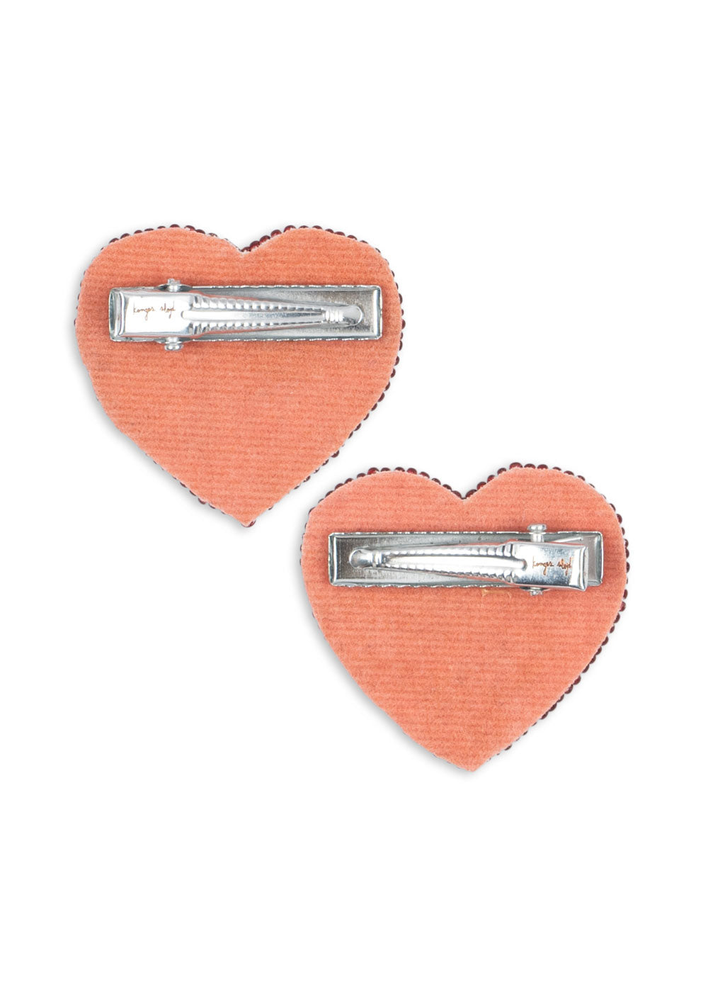 2 Pack Haarclips "Heart"
