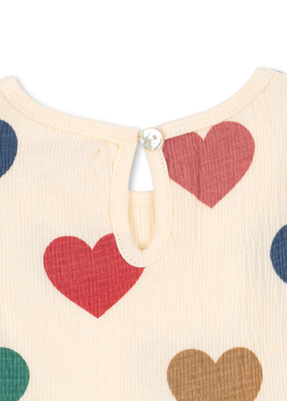 Kleid Chleo "Bon Coeur coloré"