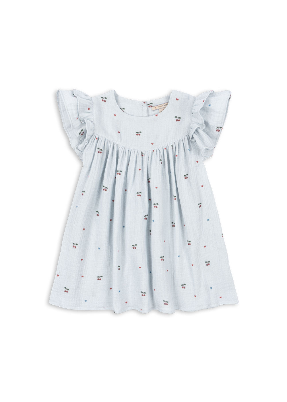 Kleid Coco "Cherry Blue Coeur"
