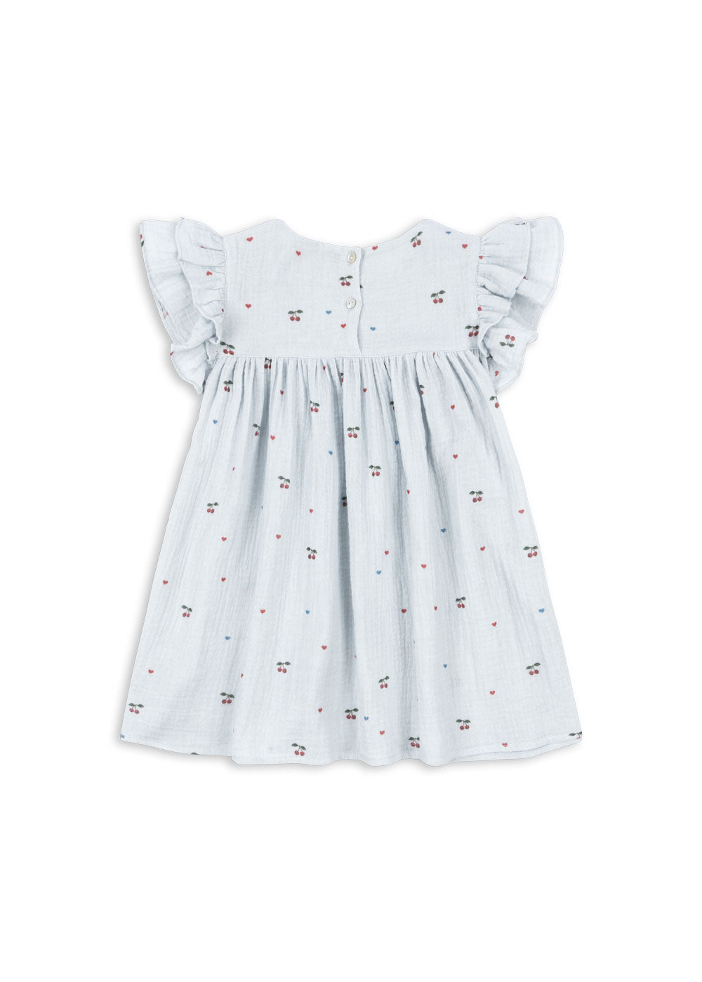 Kleid Coco "Cherry Blue Coeur"
