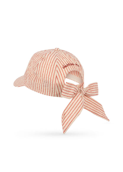 Cap Ellie Bow "Amour Stripe"