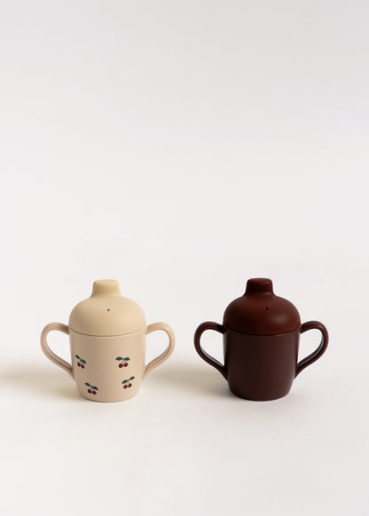 2er Pack Sippy Cup "Cherry"